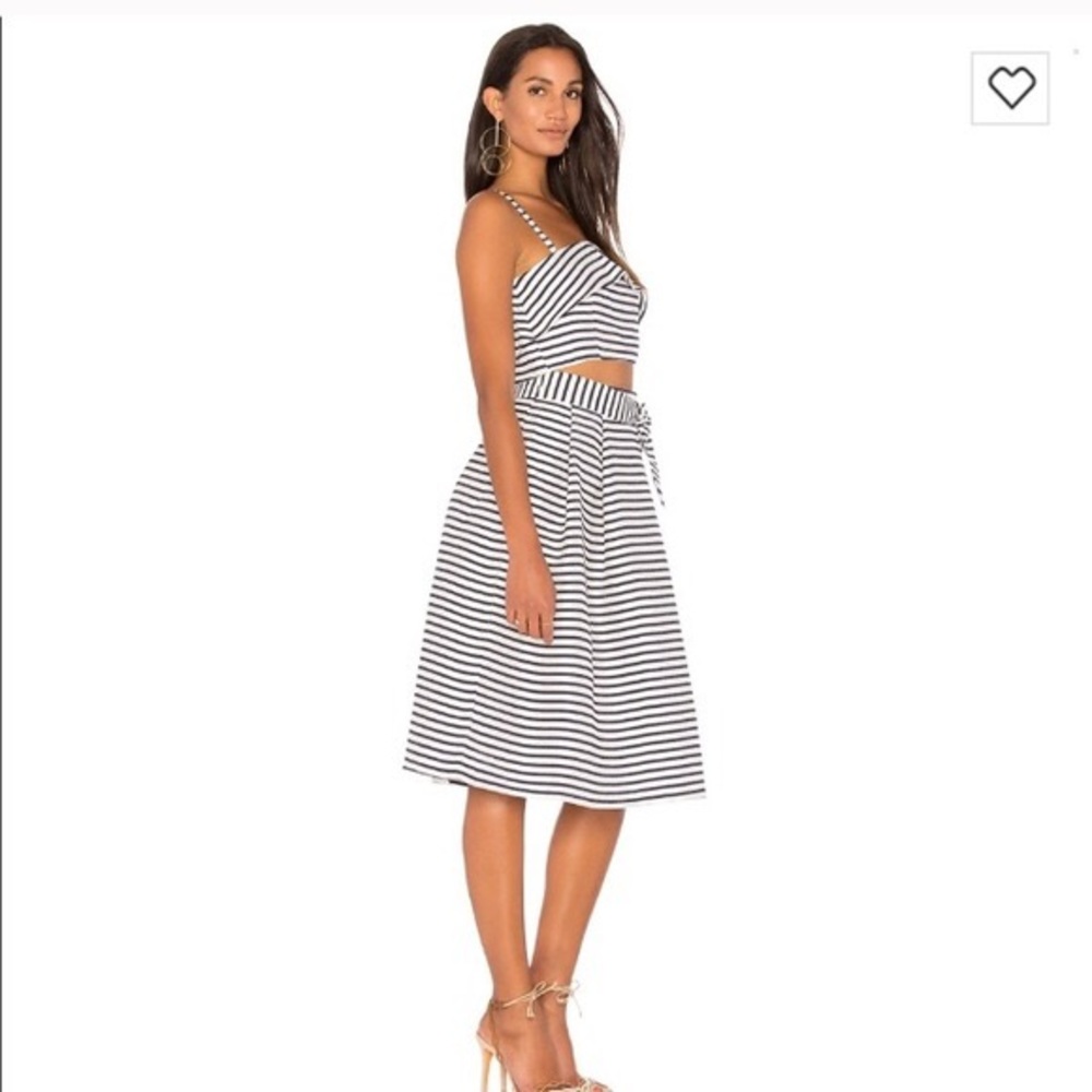 BB Dakota RSVP Striped Crop Top - Picture 3 of 8